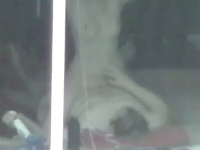 ਇੱਕ ਗੋਰਾ ਇੱਕ ਡਿਲਡੋ ਅੰਦਰ ਚਿਪਕਦਾ ਹੈ